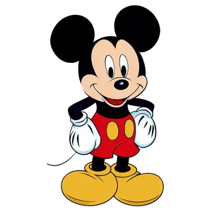 Disney Mickey Mouse Outline Png Kiv75 PNG Image