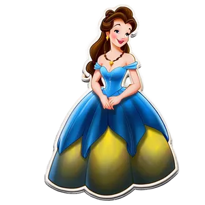 Disney Princess Belle Png Rhn51 PNG Image