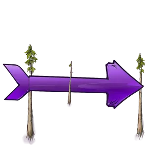 Distinctive Purple Arrow Png 74 PNG Image