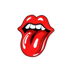 Distorted Rolling Stones Tongue Png 80 PNG Image