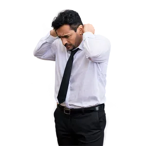 Distraught Man In Rain Png Ahg12 PNG Image