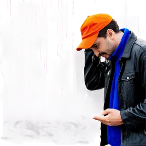 Distraught Man In Rain Png Cwa68 PNG Image