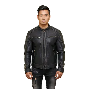 Distressed Leather Jacket Png Gno87 PNG Image