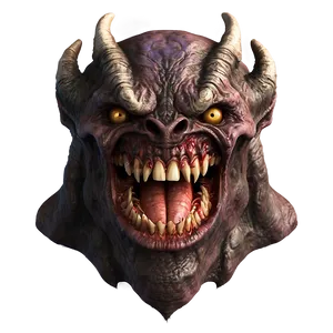 Disturbing Demon Mouth Png 92 PNG Image