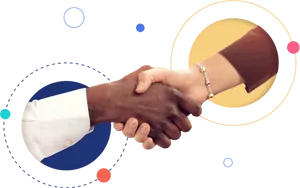 Diverse Handshake Agreement PNG Image