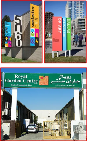 Diverse_ Signboards_ Collection PNG Image