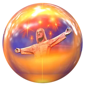 Divine Light Embrace Jesus PNG Image