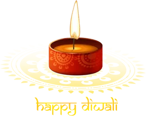 Diwali Festivalof Lights Greeting PNG Image