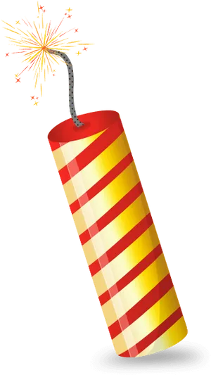 Diwali Firecracker Illustration PNG Image