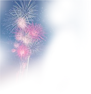 Diwali Fireworks Celebration PNG Image