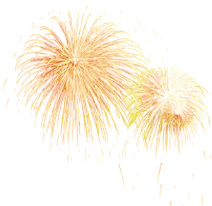 Diwali Fireworks Display PNG Image