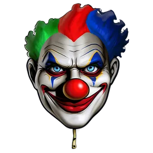 Diy Clown Mask Png 06212024 PNG Image