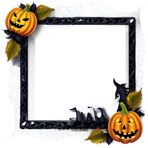 Diy Halloween Border Png 06202024 PNG Image