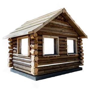 Diy Log Cabin Project Png 34 PNG Image