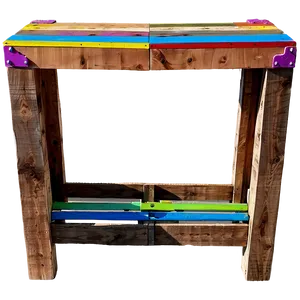 Diy Pallet Bar Table Png Bgb51 PNG Image