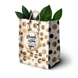 Diy Style Thank You Bag Png Bcp PNG Image