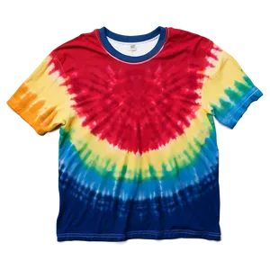 Diy Tie Dye Tee Png Syq55 PNG Image