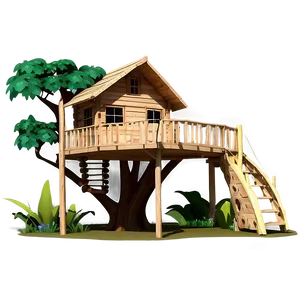 Diy Treehouse Projects Png 49 PNG Image