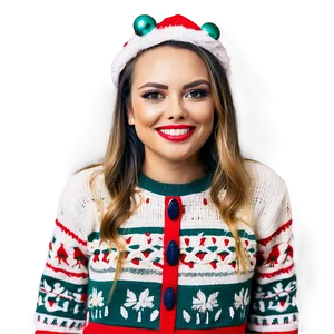 Diy Ugly Christmas Sweater Ideas Png Ene25 PNG Image