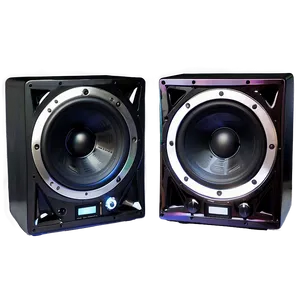 Dj And Karaoke Speakers Png 06292024 PNG Image