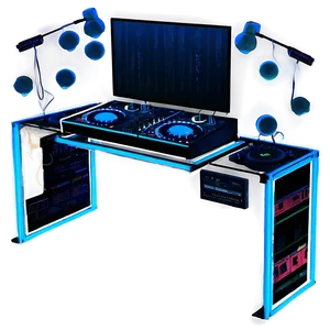 Dj Booth At House Party Png 06262024 PNG Image