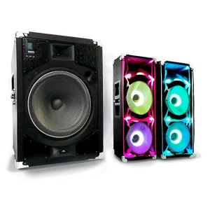 Dj Speakers With Lights Png 65 PNG Image