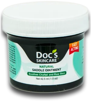 Docs Skincare Natural Saddle Ointment Container PNG Image