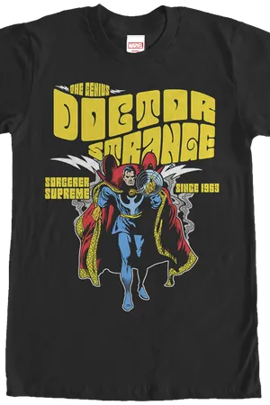 Doctor Strange Comic T Shirt Design PNG Image