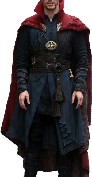 Doctor Strange Costume Closeup PNG Image