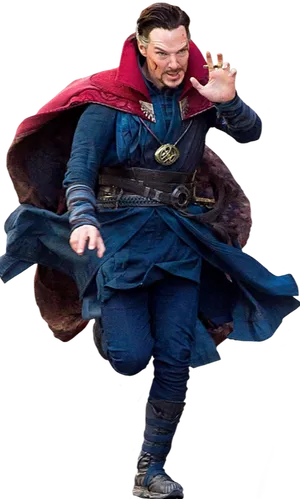 Doctor Strange Magic Gesture PNG Image