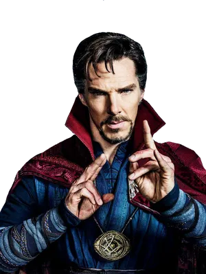 Doctor Strange Mystic Gesture PNG Image