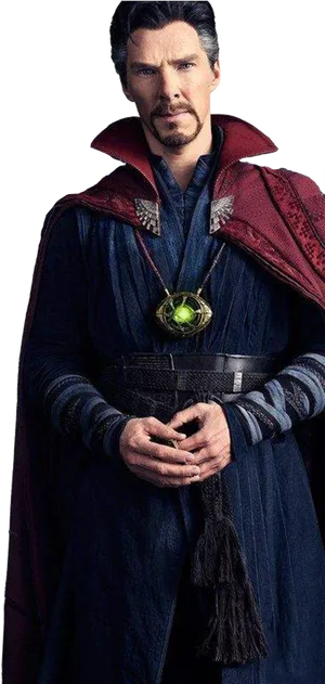 Doctor Strange Sorcerer Supreme Costume PNG Image