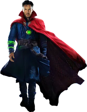 Doctor Strangein Mystic Attire PNG Image