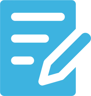 Document Editing Tools Icon PNG Image