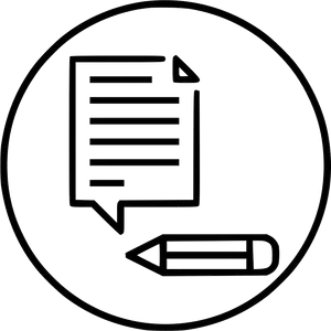 Document Icon Outline PNG Image