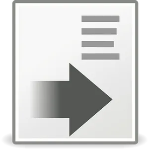Document Transfer Icon PNG Image