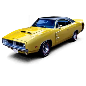 Dodge Charger Daytona Graphic Png Knn PNG Image