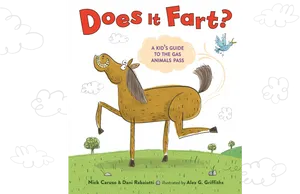 Does It Fart Kids Guide Book Cover PNG Image