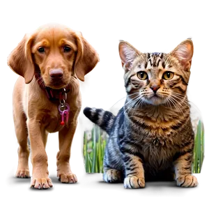 Dog And Cat Adventure Png Ljq PNG Image