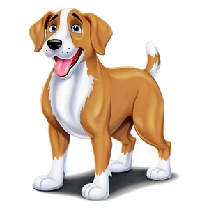 Dog Cartoon B PNG Image