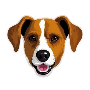 Dog Head Vector Png Syr49 PNG Image