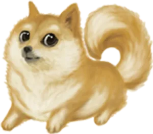 Doge_ Meme_ Iconic_ Shiba_ Inu PNG Image