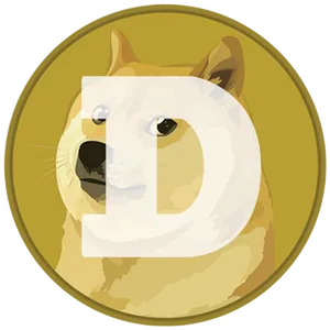 Dogecoin Cryptocurrency Logo PNG Image