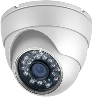 Dome Security Camera PNG Image