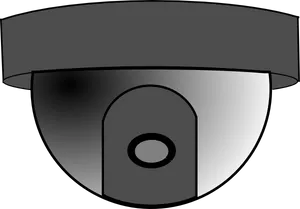 Dome Security Camera Illustration PNG Image