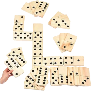 Dominoes Game In Progress PNG Image