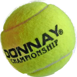 Donnay Championship Tennis Ball PNG Image