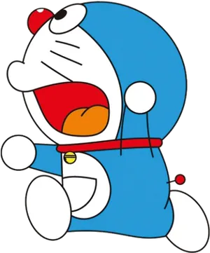 Doraemon_ Shocked_ Expression PNG Image