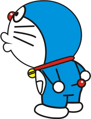 Doraemon Side Profile PNG Image