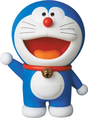 Doraemon Smiling Character PNG Image